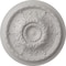 Ekena Millwork Stockport Ceiling Medallion (Fits Canopies up to 6 1/4"), 28"OD x 2 3/4"P, Ultra Pure White CM28STUWF - alternate 1
